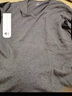MUJI MUJI 男式 使用了棉的冬季内衣V领长袖T恤 69AA453 打底衫打底衣 炭灰色 M 实拍图
