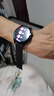 彬格 【免提通话+全触控】智能手表多功能运动计步器测量心率血压睡眠健康蓝牙可接打通话听歌男女手表 W黑胶【一键免提通话+音乐播放】+送表带 实拍图