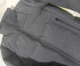 利郎羽绒服男立领冬季防风保暖白鸭绒男士外套 黑色 3XL185/100A  实拍图