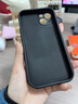 吟悦 适用苹果13/pro/max手机壳 iPhone新款卡通13mini全包镜头防摔网红硅胶皮纹软壳毛衣熊女款 (炫酷黑)毛衣熊黑-贈保护膜 苹果13 实拍图