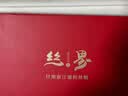 丝界秋冬围巾100%羊毛披肩保暖通勤百搭高级纯色情侣款围巾送礼礼物 红色 180cm*30cm 实拍图