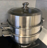 美厨（maxcook）蒸锅 304不锈钢二层蒸锅火锅汤蒸锅28CM 燃气电磁炉通用MCZ2037 实拍图