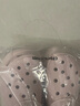 CROCS卡骆驰檀健次同款经典泡芙洞洞鞋轻便舒适男女同款花园鞋|207521 石英粉-6UR(含智必星) 37 /38(230mm) 实拍图