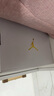 耐克NIKE篮球鞋男女同款小迪奥AJ1 JORDAN 1运动鞋DC0774-105白灰38.5 实拍图