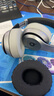 GESONGZHE 适用Beats Solo3耳罩  Solo2Wireless蓝牙耳机套保护套 蛋白皮 浅灰色 solo2/3 蓝牙版 实拍图