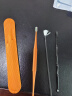 金达日美耳挖勺双头硅胶掏耳采耳工具鹅毛棒掏耳朵神器不锈钢挖耳勺套装 实拍图