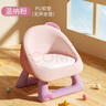 Baby Phoenix宝宝餐椅叫叫椅婴儿餐桌椅儿童吃饭座椅子小孩凳子靠背椅家用 单椅【无声款舒适PU软垫】粉色 实拍图
