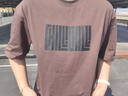 LeoHan短袖t恤男士夏季新款原创复古韩版宽松大码ins潮牌半袖体恤 灰色 L （建议130-150斤） 实拍图