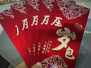 收米2025过年压岁红包结婚专用新年快乐磨砂过年红包拜年百元千元袋子 压岁包【磨砂款】 6个【百元直放】 实拍图