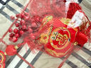 多美忆红围巾加厚 中国红年会必备礼品开业庆典颁奖活动祝寿仿羊绒披肩 实拍图