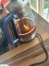 容声（RONGSHENG）煮茶器黑茶壶长效保温喷淋式蒸汽煮茶壶家用电热烧水器小型迷你养生壶全自动泡茶开水壶 【保温款 四档调节】蒸汽喷淋煮茶 蓝色 1L 实拍图
