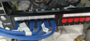 SK-LINK 六类网络配线架24口 CAT6类19英寸机架式1U非屏蔽机柜工程级镀金理线架网线理线槽 SK-P6-24 实拍图
