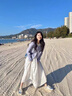 可茵（Keyin）秋冬连衣裙女装套装2026年新款宽松显瘦小个子针织开衫背心裙子女 开衫+背心裙 M 实拍图