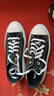 匡威（Converse）厚底鞋女鞋新款70S低帮帆布鞋松糕鞋云朵Move增高硫化鞋小个子 570256C 经典黑 37.5 /7 实拍图