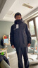 鸭鸭（YAYA）王一博同款羽绒服男短款冬季新款城市时尚休闲保暖外套HY 黑色YE3B706712D XL 实拍图