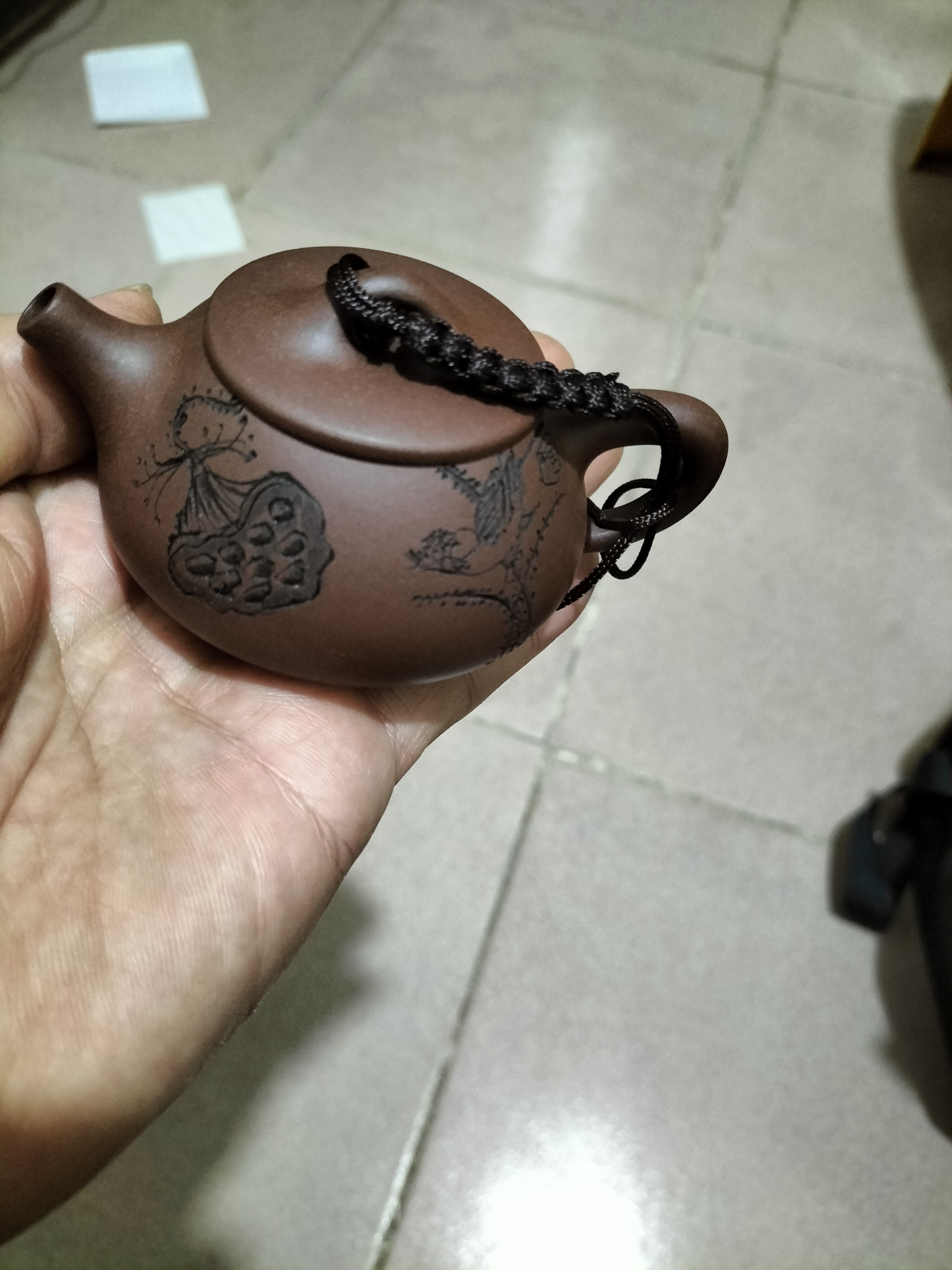 月壶茗清 小容量宜兴紫砂壶单壶纯手工小茶壶一人用小品石瓢壶家用茶具 石瓢 实拍图