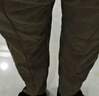 马登工装重磅针织卫裤男随心裁灰色运动锥形裤秋男士垂感休闲长裤子 橄榄绿 S 实拍图