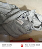 天石户外运动3M棉服男士新雪丽棉东丽克轻V160 银桦灰色（连帽） M  实拍图