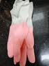 洗碗手套做家务护手橡胶耐磨乳胶厨房洗碗女pvc劳保清洁 手套1双【粉色】 M 实拍图