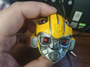 蓓蔻Killerbody千世机甲变形金刚联名大黄蜂蓝牙耳机降噪合金潮玩可动手办礼物金属机械潮玩游戏电竞 枪色 实拍图