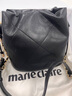 MARIE CLAIRE轻奢大牌2025奢侈品包包MC女包手提水桶包单肩包生日礼物送女友 黑色【七仓直发，当/次日达】送labubu挂饰 实拍图