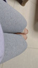 婧麒（JOYNCLEON）孕妇裤春秋打底裤外穿运动瑜伽安全休闲裤子秋 浅灰XXLJyk130631 实拍图