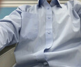 雅戈尔（YOUNGOR） 衬衫男士 秋冬秋季青年男休闲正装衬衫 GLNP19001IJA 浅蓝 42 实拍图