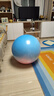 李宁瑜伽球专业防爆防滑加厚强弹力抗压孕妇可用助产大龙球瑞士健身球 渐变粉蓝【加厚/防爆/无异味】 75cm 身高165-175cm 实拍图