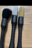 汇能万邦汽车洗车精洗刷子美容细节刷空调风口内饰刷车用边缝隙软毛刷工具 三件套 实拍图