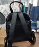 稻草人（MEXICAN）双肩包女2025新款韩版学院风学生书包文艺通勤背包生日礼物送女友 黑色 实拍图