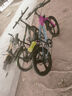 飞鸽儿童自行车6-8-10-12岁青少年自行车学生12到18岁变速山地自行车 变速+一体轮+渐变青+后座挎包 20寸【适合身高130cm-155cm】 实拍图