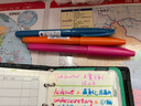 派通（Pentel）彩色软毛笔秀丽笔 弹性笔尖水性笔Touch手帐书信贺卡用 SES15C天蓝色/单支装 实拍图