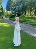 CHARLIE&KELLI CK品牌包包女包2025新款情人节礼物女简约小众斜挎链条小方包 米白【代写贺卡 赠品牌礼袋】 实拍图