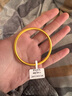 梦幻时光素圈黄金手镯古法纯金包银实心999足金镯子 送女友情人节生日礼物 古法包金手镯【54#】 实拍图