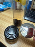 希诺（HEENOOR）玻璃杯男士双层防烫抗菌泡茶杯办公室家用车载水杯定制父亲节礼物 升级镜面盖-360ml-9311 实拍图