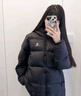 骆驼火山羽绒服1.0情侣男女加厚防极寒鸭绒面包服外套冬季城市轻户外 幻影黑，男款 XL 实拍图