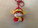 迪加伦新年财神小蛇汽车钥匙扣卡通生肖公仔挂饰链绳创意小礼品蛇年挂件 实拍图