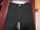 倾慕汐羽冬季保暖驼士加绒加厚高腰弹力加绒加厚打底裤大码棉裤秋 黑色 XXXL(130-155斤 实拍图