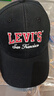 LEVI'S李维斯儿童棒球帽中性帽男女童鸭舌帽百搭遮阳帽 黑色 8/20 实拍图