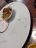奥克斯（AUX）暖菜板饭菜保温板电磁炉火锅自动旋转桌面转盘电热板热菜板家用智能保温板加热电动电陶炉热饭菜 80CM 白色 电磁炉火锅+暖菜电动 实拍图