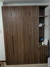 元霄子衣柜实木生态板卧室家用推拉门衣柜简易柜子出租房用小户型 80两门主柜【加深60】 实拍图