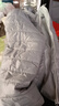 ACLOSMIL男士保暖冬季轻薄款丝棉棉服男短款休闲立领上衣爸爸男装棉衣外套 灰色立领 3XL 140-155斤 实拍图