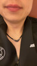 法藤（Phiten）日本原装羽生结弦同款METAX小V项链TOPV型项环男女仓炎通用项圈 黑黑 40厘米 实拍图