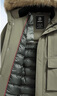 雪中飞90绒羽绒服男士冬季极寒中长款毛领连帽休闲工装外套男175 实拍图