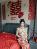 秀禾世家【东方简奢风】秀禾服新娘2026新款敬酒服礼服嫁衣结婚香槟色夏天 「新中式」N-632 XL 实拍图