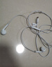 品胜耳机有线手机type-c接口适用于苹果15pro vivo小米oppo红米华为荣耀三星3.5mm圆孔线控带麦电脑 扁口丨半入耳式-白色 线长1.2m 实拍图