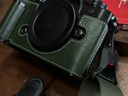 摄侣尼康zf手柄皮套nikon相机包保护套适用ZF相机套防脱手半套底座牛皮装饰配件zf保护壳手工贴皮手柄 zf复古绿手柄款底座（送绿色编织手腕带） 实拍图