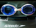 速比涛（Speedo） 泳镜进口高清防雾防水大视野Cyclone3男女大框专业游泳眼镜套装 【进口升级防雾】邦迪蓝 实拍图