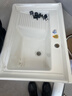 析沐阳台洗衣池洗衣盆带搓衣板洗衣槽面盆洗手盆洗脸池套装洗衣台落地 72盆+支架龙头下水接阀【全套】 实拍图