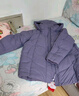 坦博尔羽绒服女中长款带帽宽松舒适保暖妈妈款外套510560D 香融紫 175  实拍图